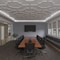Ekena Millwork 66 56W x 66 56H x 1T Large Bradley Decorative Fretwork Ceiling Panels, PVC CELP67X6703BRD - alternate 6
